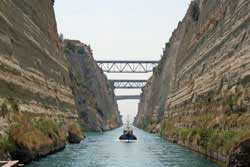 Corinth Canal Cruise